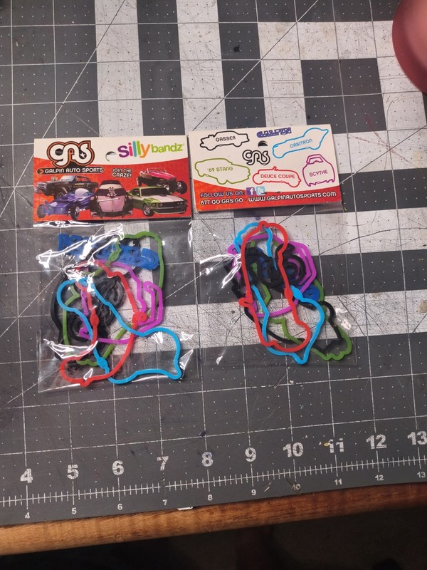 X2 Galpin Auto Sports Silly Bands 69 Stang Gasser Deuce Coupe Scythe Orbitron