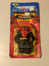 Mattel 1984 Mantenna The Evil Horde Masters Of The Universe Carded Sealed