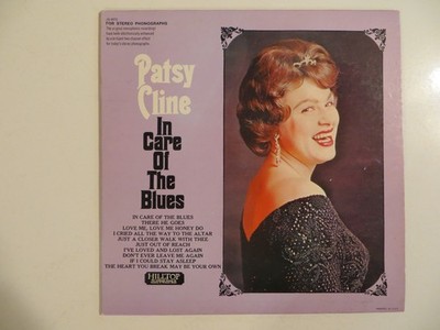 Patsy Cline   In Care Of The Blues - LP 1969 Hilltop - Country