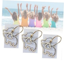 Elephant Ornaments for Sisterhood, Friendship Elephant Gifts for Women, 3 Sets