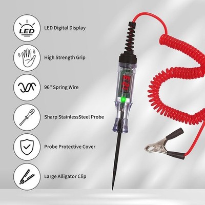 Quick Acting Robust Sturdy Universal Car Circuit Repair Tool Small Size Test Pen