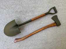 Us Army Military Vehicle Shovel Axe - Matching Set - Willys Jeep Mb Ford Gpw Us Army Military Vehicle Shovel Axe - Matching Set - Willys Jeep Mb Ford Gpw