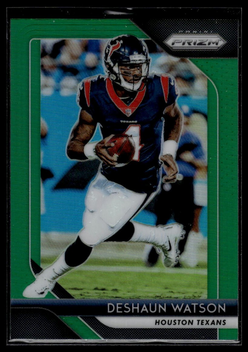 2018 Panini Prizm #120 Deshaun Watson Prizm Green