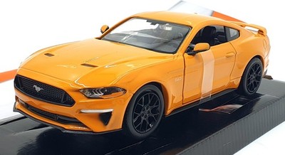 Motormax Maßstab 1:24 Modellauto 79352 - 2018 Ford Mustang GT - orange
