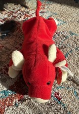 TY Beanie Baby Snort The Bull 1995 , PVC Pellets