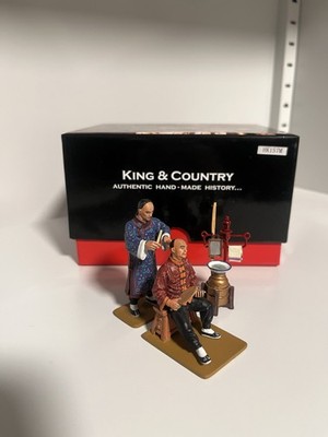 KING & COUNTRY HK157M STREETS of OLD HONG KONG Chinese Street Barber Shop