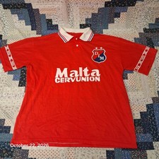 90s Vintage Independiente Medellin DIM 1991-93 Home Soccer Jersey Mens XL #12