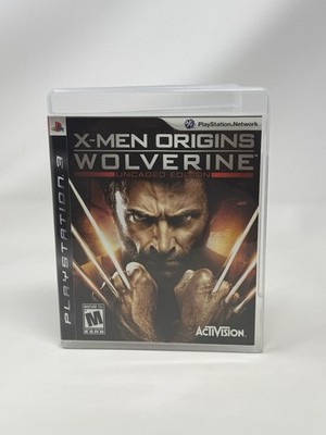 X-Men Origins Wolverine Uncaged Edition PS3 PlayStation 3 Game + Case Mint Disc