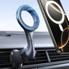 for MagSafe Car Mount  2025 Upgraded 40 Strong Magnets  360  Rotation Vent...