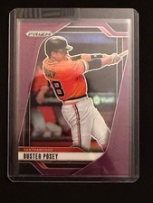 Buster Posey 2025 Prizm - Purple Prizm #78/149 - San Francisco Giants