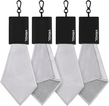 2 Sided Portable Glasses Cleaner Cloth Keychain,Reusable Glasses Cleaning Kit