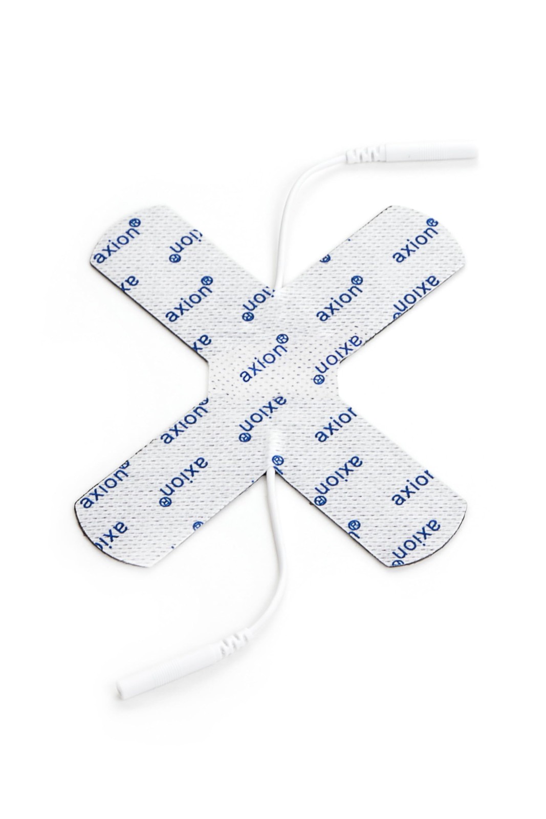 2 Électrodes en X pour Articulation - Patchs TENS Genou et Coude Taille M