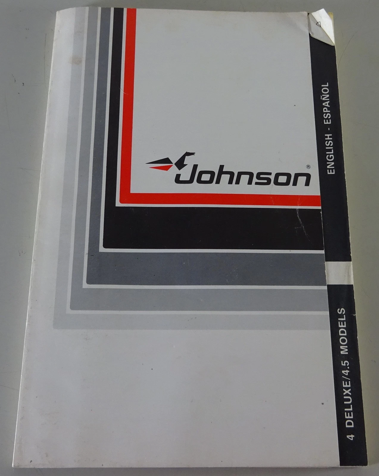 Owner's Manual | Johnson Outboard Motor 4 Deluxe / 4.5 | 1984