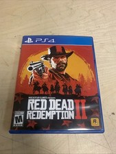 Red Dead Redemption II 2 Sony PlayStation 4 Game Complete Western Shooter USED