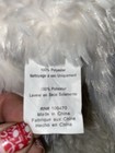 Chic Adrienne Landau White Faux Fur Fringe Shawl with Pockets, XXL  8ft+ long — photo 5