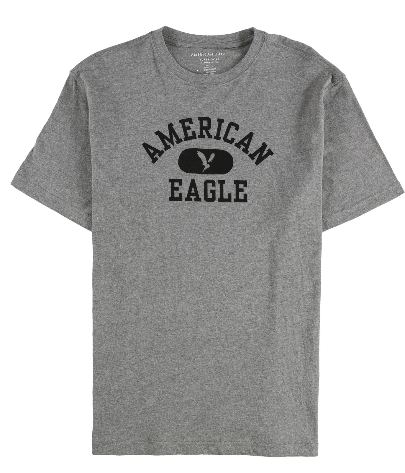 Мужская футболка с графическим принтом American Eagle Серый Средний 4490₽