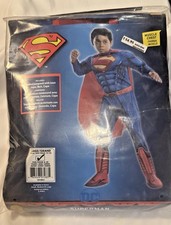 Rubies Superman Muscle Chest Halloween Costume Child Size Large 12-14