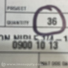 Parker 0900 10 13 Box of 36 Legris Unequal Adapters FNOB