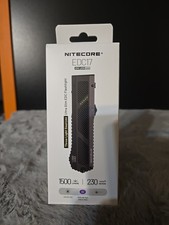 Nitecore EDC17 1500 Lumen Rechargeable EDC Flashlight with UV and Laser