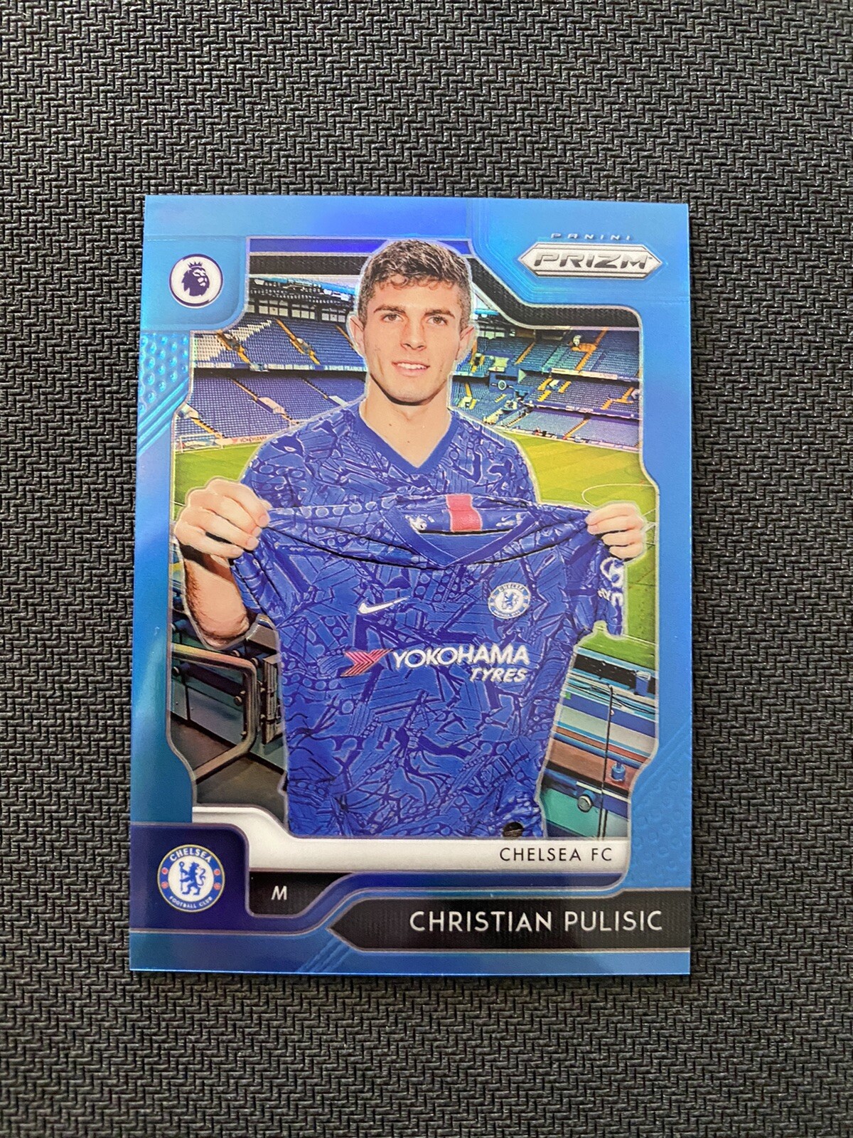 Christian Pulisic 2019-20 Panini Prizm Premier League Soccer #30 Blue #/199