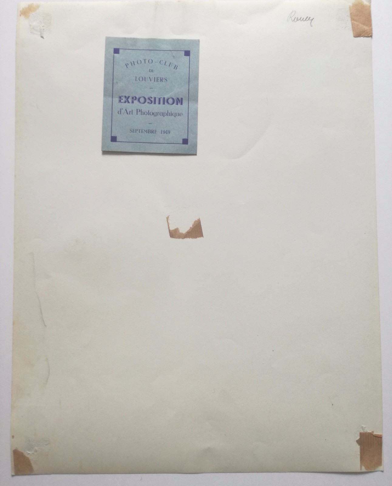 Rouen Oil Industry Photo Photograph Large Silver Print Era 