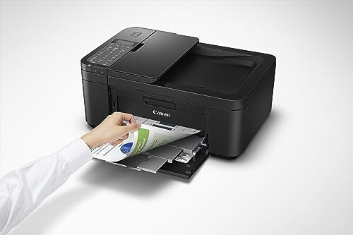 Impresora a color todo en uno inalámbrica de inyección de tinta Canon® PIXMA™ TR4720, negra - Imagen 6 de 7
