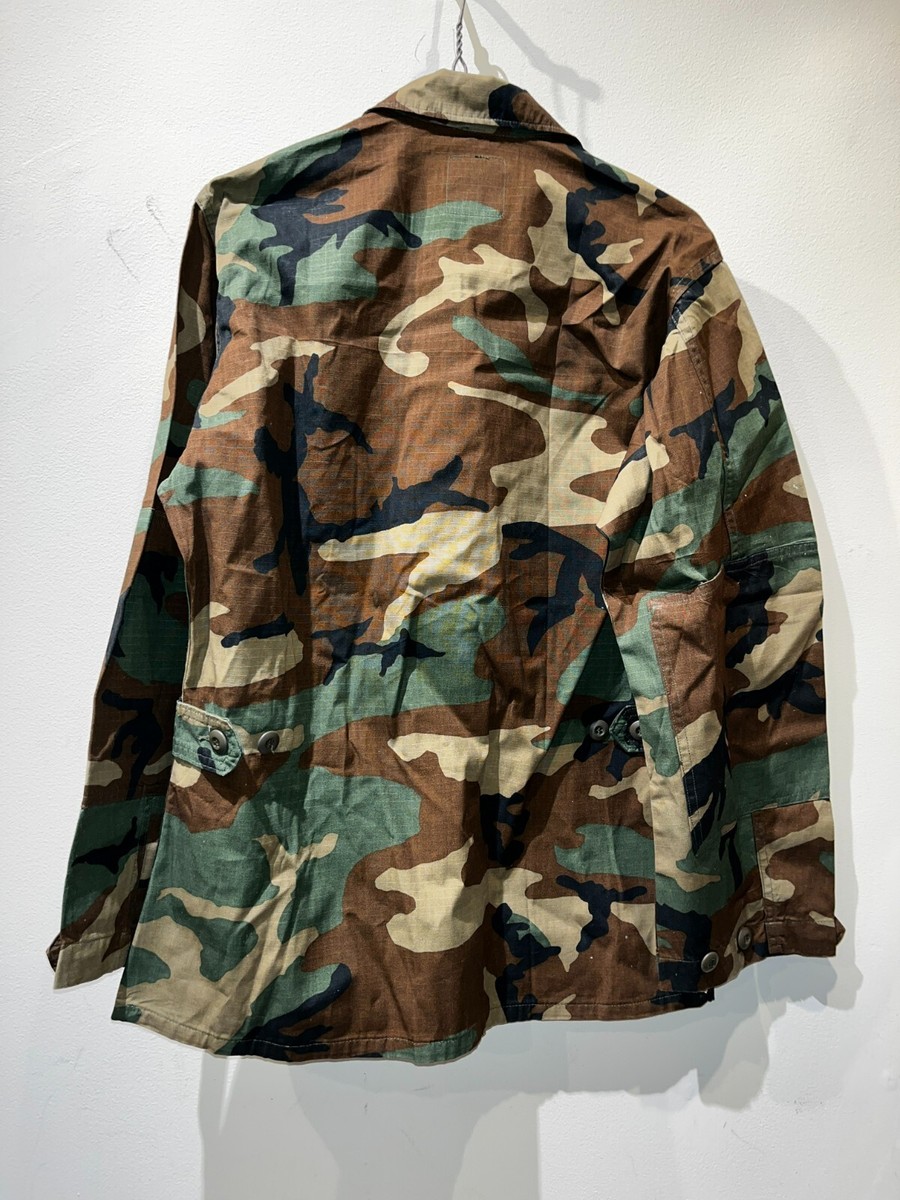 USMC Military Combat Woodland Camo Jacket Size Small Regular USMC Military Combat Woodland Camo Jacket Size Small Regular