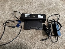 HP HSTNN-I11X Docking Station for Elitebook Laptop Port Replicator USB 3.0