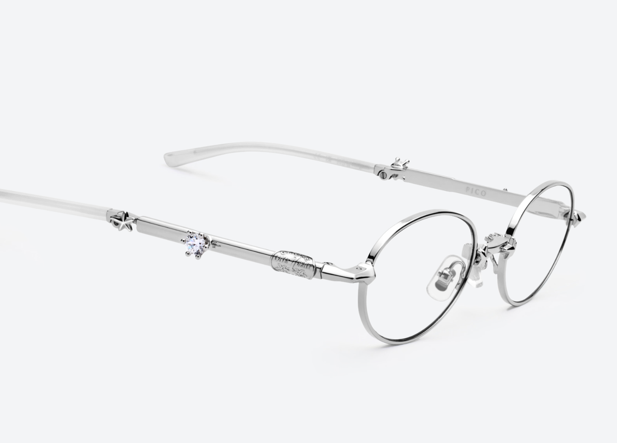 Gentle Monster Pico 02 Silver Clear | 100% Authentic | Brand
