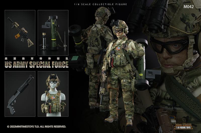 その他 MINITIMES 1/6 US ARMY SPECIAL FORCE Mini Times Toys US ARMY Special Forces 1/6 Scale Male