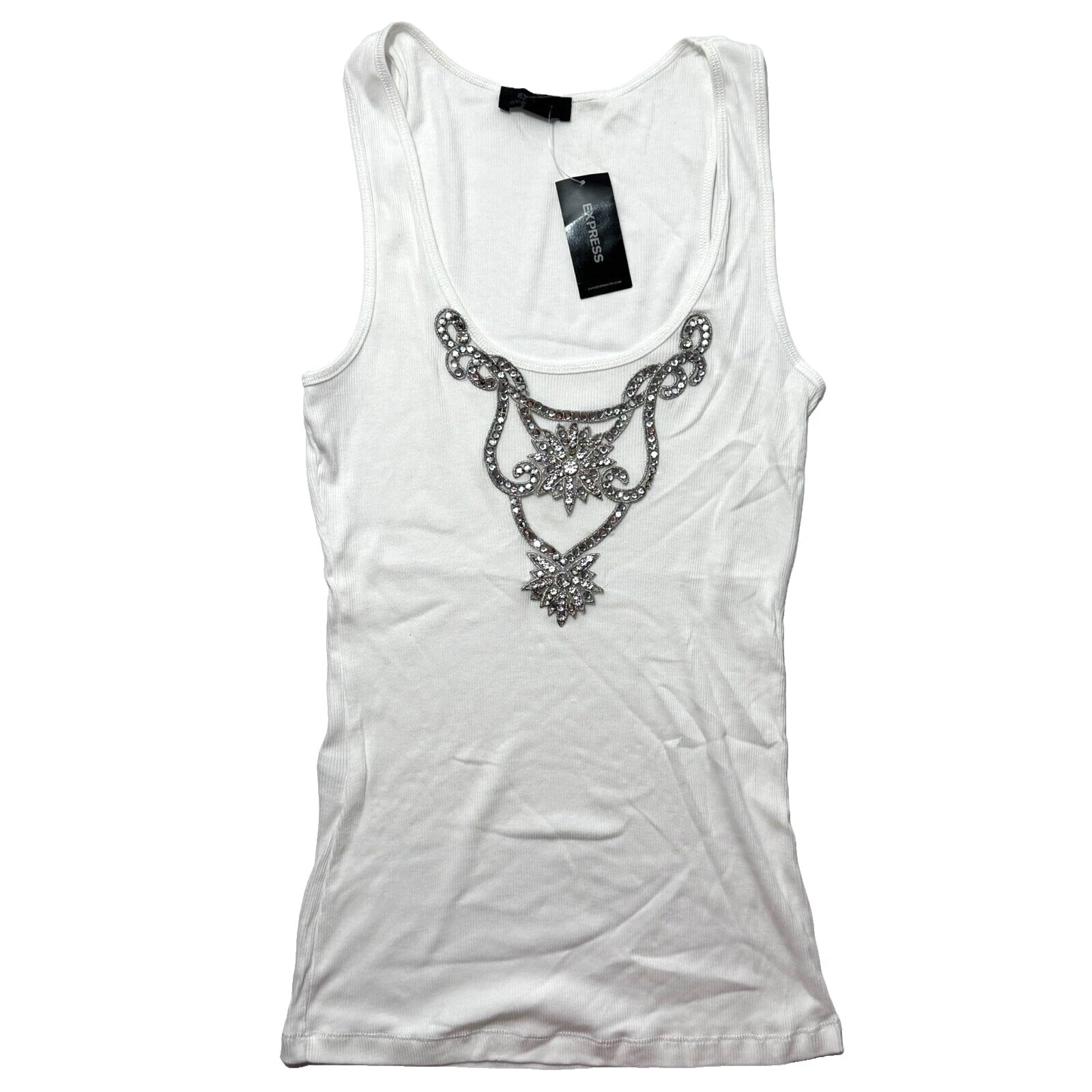 Express Geometric Tank Tops for Women