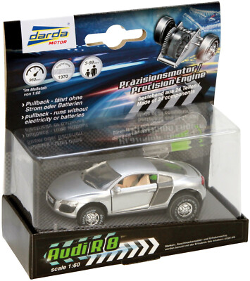 Darda Auto Audi R8 Original Verpackt Rennbahn Auto Fahrzeuge 1 : 60