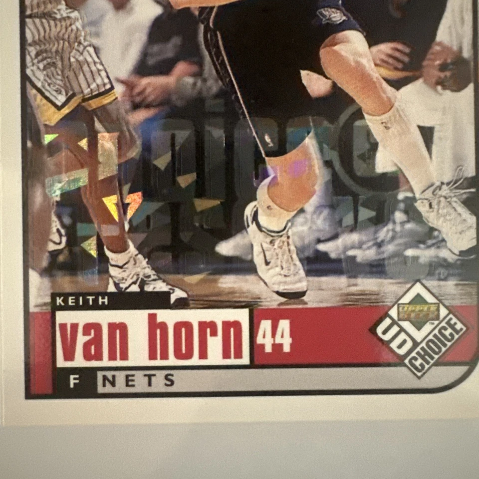 1998 Upper Deck Basketball Choice Reserve #89 Keith Van Horn - New Jersey Nets - Image 3 of 4