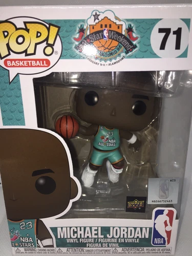 🔥🏀💪🔥🔥🏀💪🔥🏀💪🔥Michael Jordan Funko POP! #71 Upper Deck 1996 NBA all star
