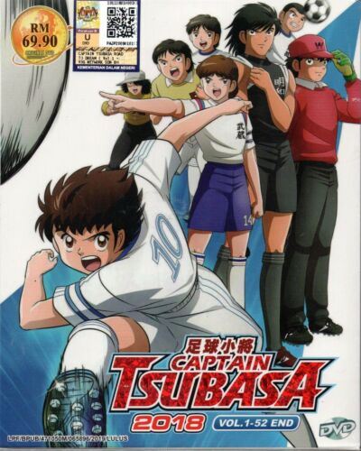 Anime DVD Captain Tsubasa 2018 Vol.1-52 End English Subtitle - Picture 1 of 2