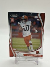 2021 Panini Absolute Football Anthony Schwartz RC Rookie Card #128. rookie card picture