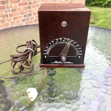 Crystalab Metronoma Vintage Wood Metronome Hartford CT - Tested And Works (read)