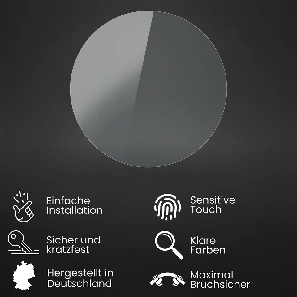 Bruni 2x Folie für Casio PRW-2500T-7ER Schutzfolie Displayschutzfolie - Bild 3 von 4