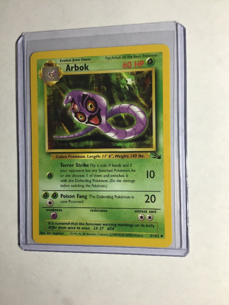 arbok pokemon card value Pokemon Card】AR BULK LOT【AR】(-) (-) Japanese Single Card – Fandom Tokyo