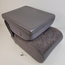 1998-2001 Dodge Ram 1500 Center Console Armrest Middle Jump Seat Gray Oem