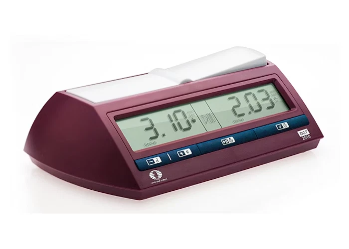 Reloj de Ajedrez Digital DGT 2010 y Tiempo de Juego - Aprobado por la FIDE con BOLSA DE TRANSPORTE Foto 3 de 4