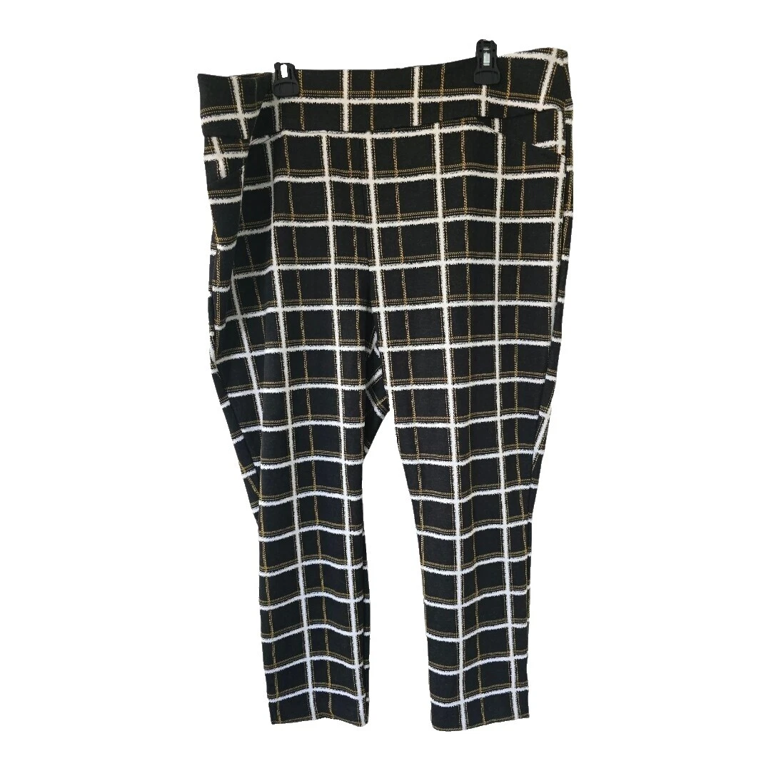 纽约条纹棉质女裤