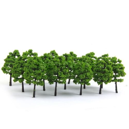 20 Piezas Modelo Árboles Tren Ferrocarril Diorama Wargame Parque Paisaje Escala Ho 70Mm - Imagen 2 de 7