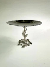 Michael Aram Footed Open Candy Dish with Branch and Leaf Base