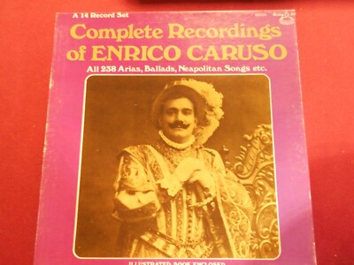 Enrico Caruso  (2842) Complete Recordings Of Enrico Caruso BOX mit 14LP`s 920328