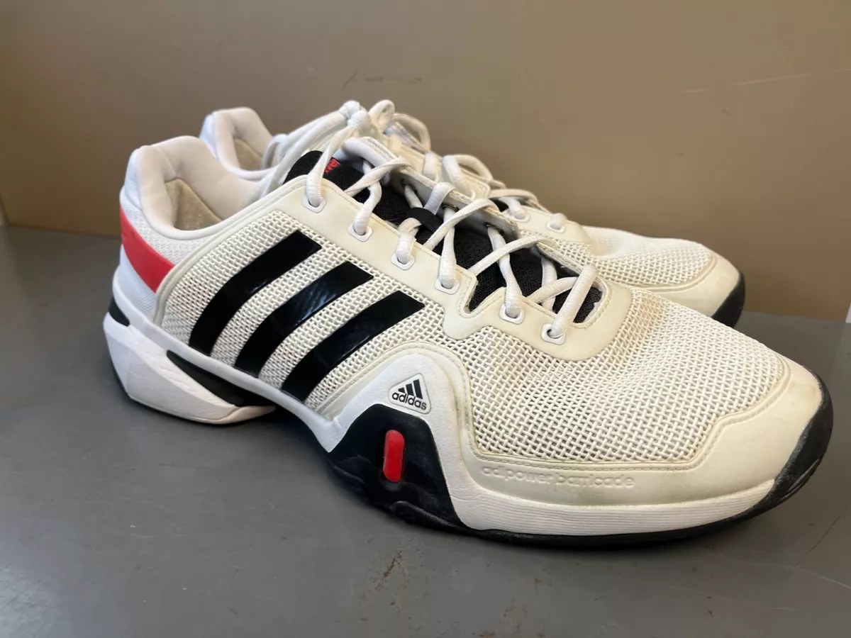 Inevitable Hollywood Estrecho de Bering Adidas Men&#039;s Adipower Barricade 8 Q20692 Ivory Casual Shoes Sneakers  US Size 14 | eBay