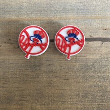 New York Yankees Baseball Team Charm For Crocs Shoe Charms Set Clogs