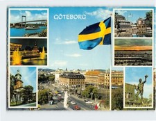 Postcard Famous Places At Gothenburg Sweden
