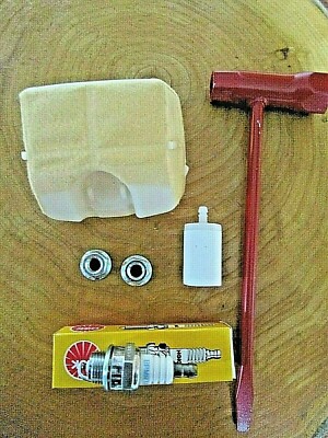 Husqvarna 562XP Maintenance Kit Air Filter 522 67 50-03 Fuel Filter CMR6H Plug
