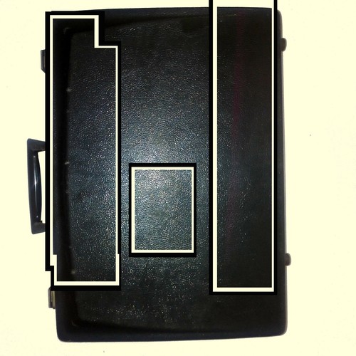 Padded Hard Side Pistol Traveling Case 4X13x17" No Key - Picture 4 of 9